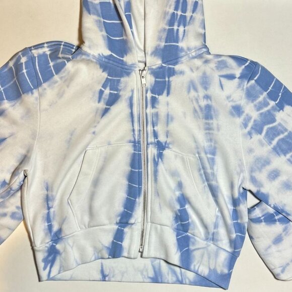 New! GAP teen tie-dye print zip-up hoodie - Picture 2 of 7